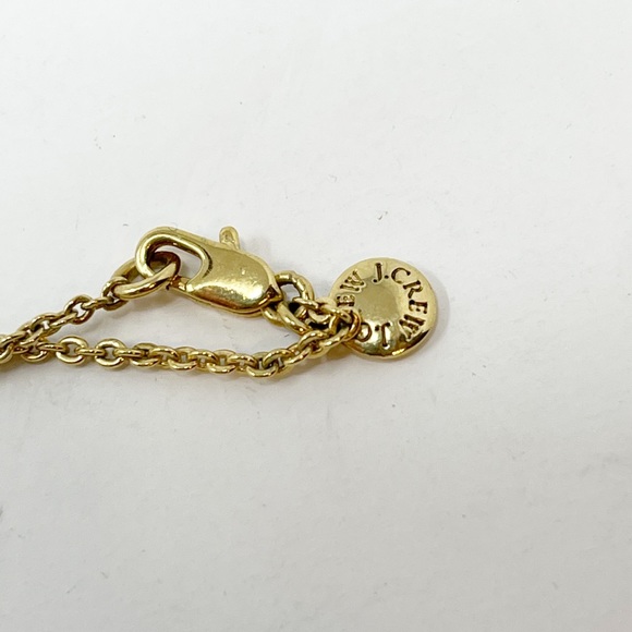 J CREW JEWELRY Faux Pearl Gold Chain Necklace 36” - Picture 4 of 5